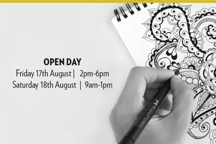 August Open Days and Young Designer Awards Announcement - Book today!